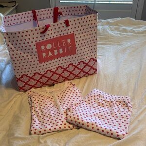 Roller Rabbit - Heart Pajama Set -Small